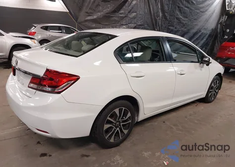 2015 Honda Civic Ex z USA, uszkodzony, nr VIN 2HGFB2F82FH502107